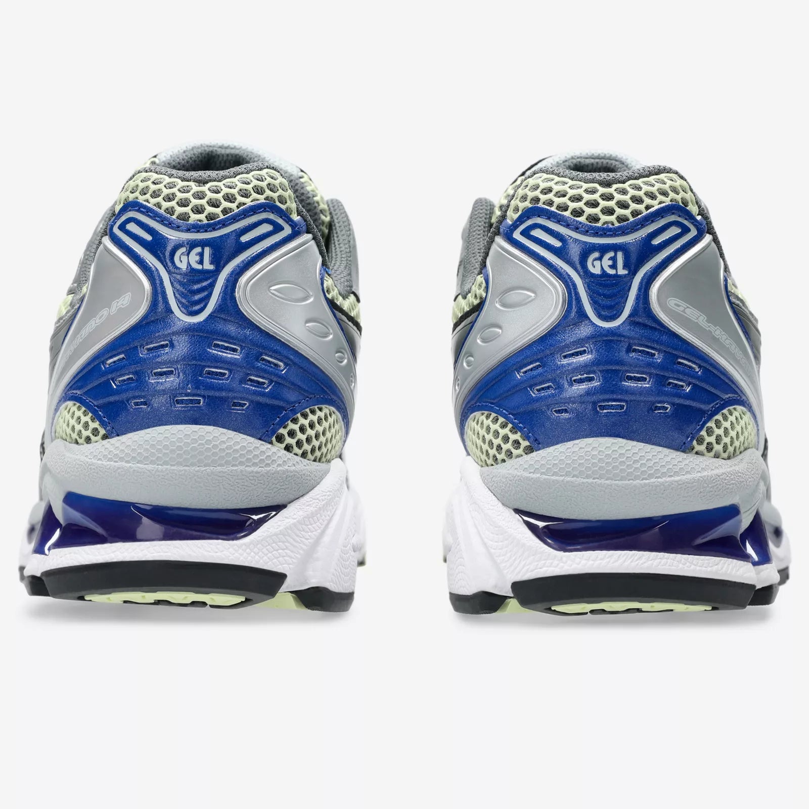 ASICS Gel-Kayano 14 Soft Yellow Asics Blue