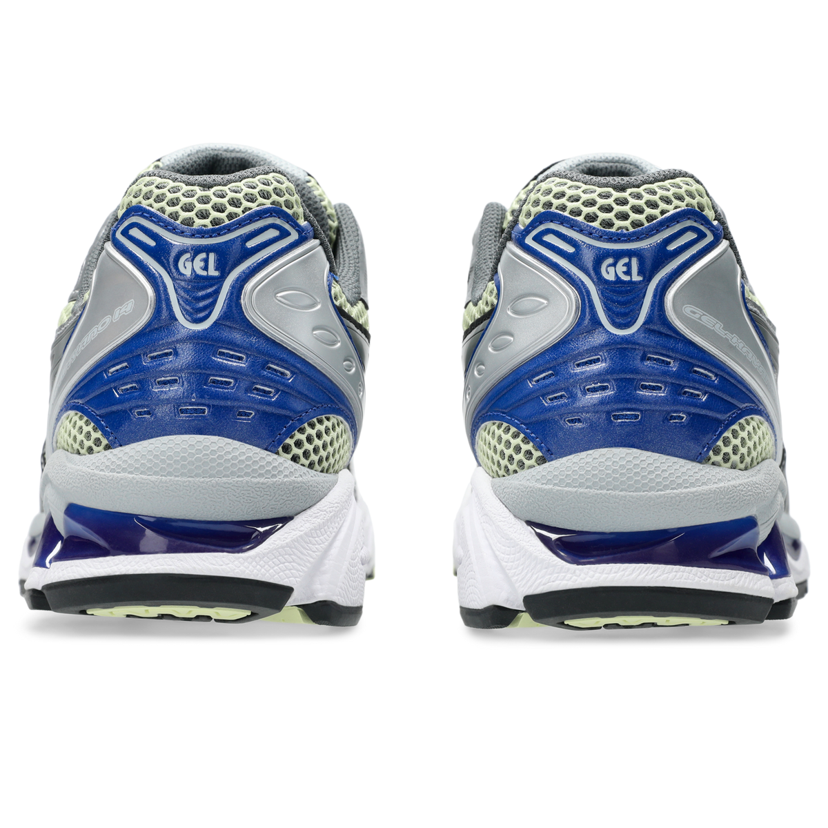 ASICS Gel-Kayano 14 Soft Yellow Asics Blue