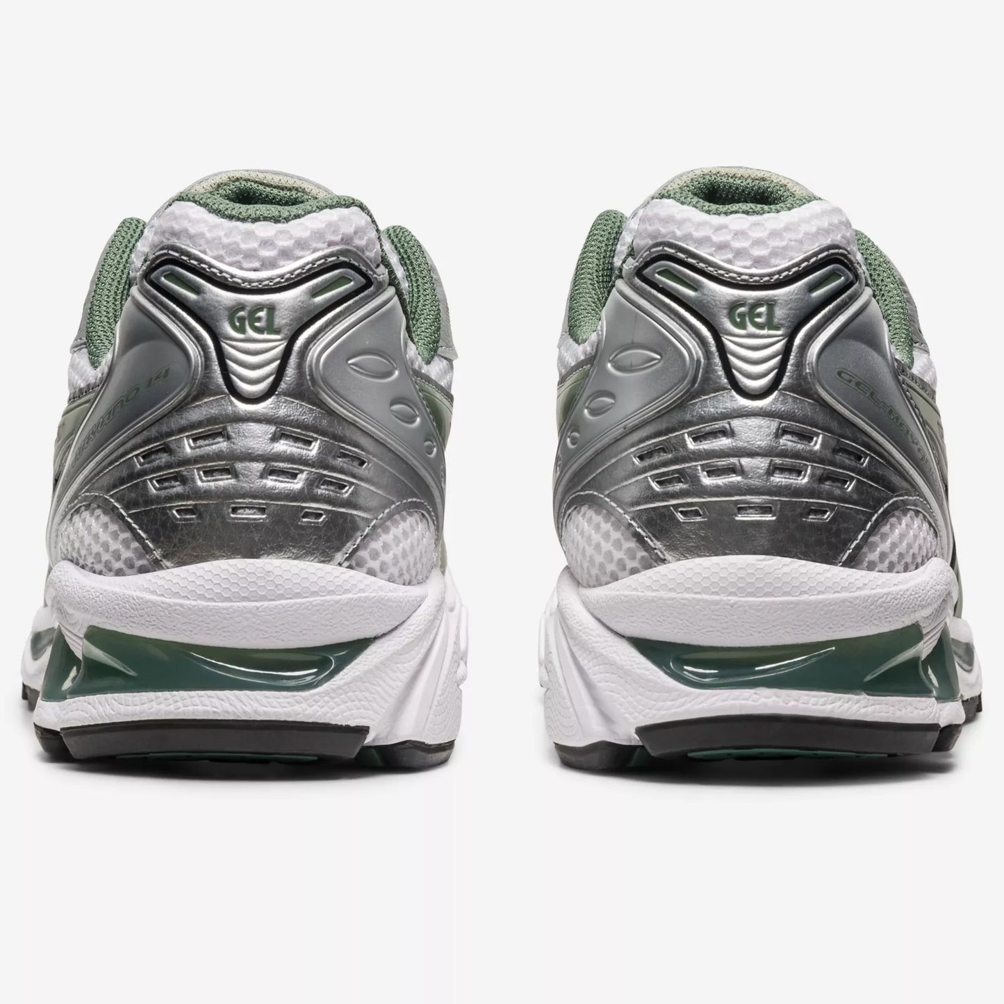 ASICS Gel-Kayano 14 White Pure Silver Slate Grey Sage