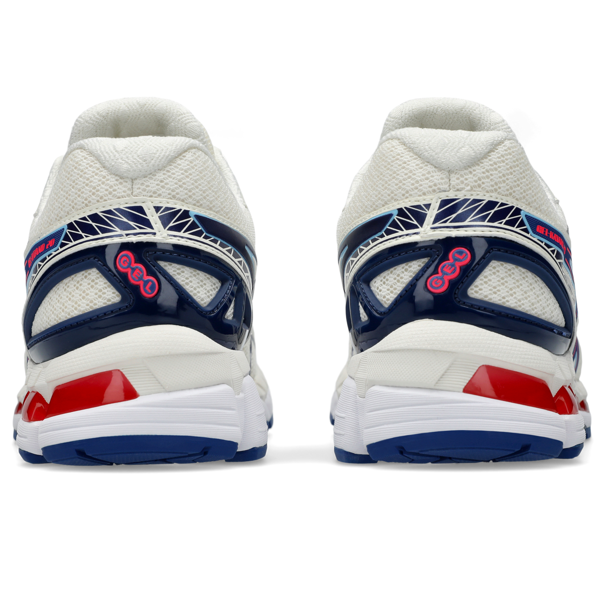 ASICS Gel-Kayano 20 Cream Blue Red