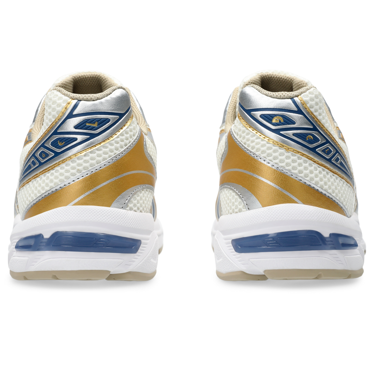 ASICS Gel-1130 Cream Pure Silver Gold Blue