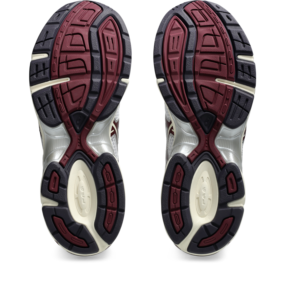 ASICS Gel-1130 White Maroon Banner