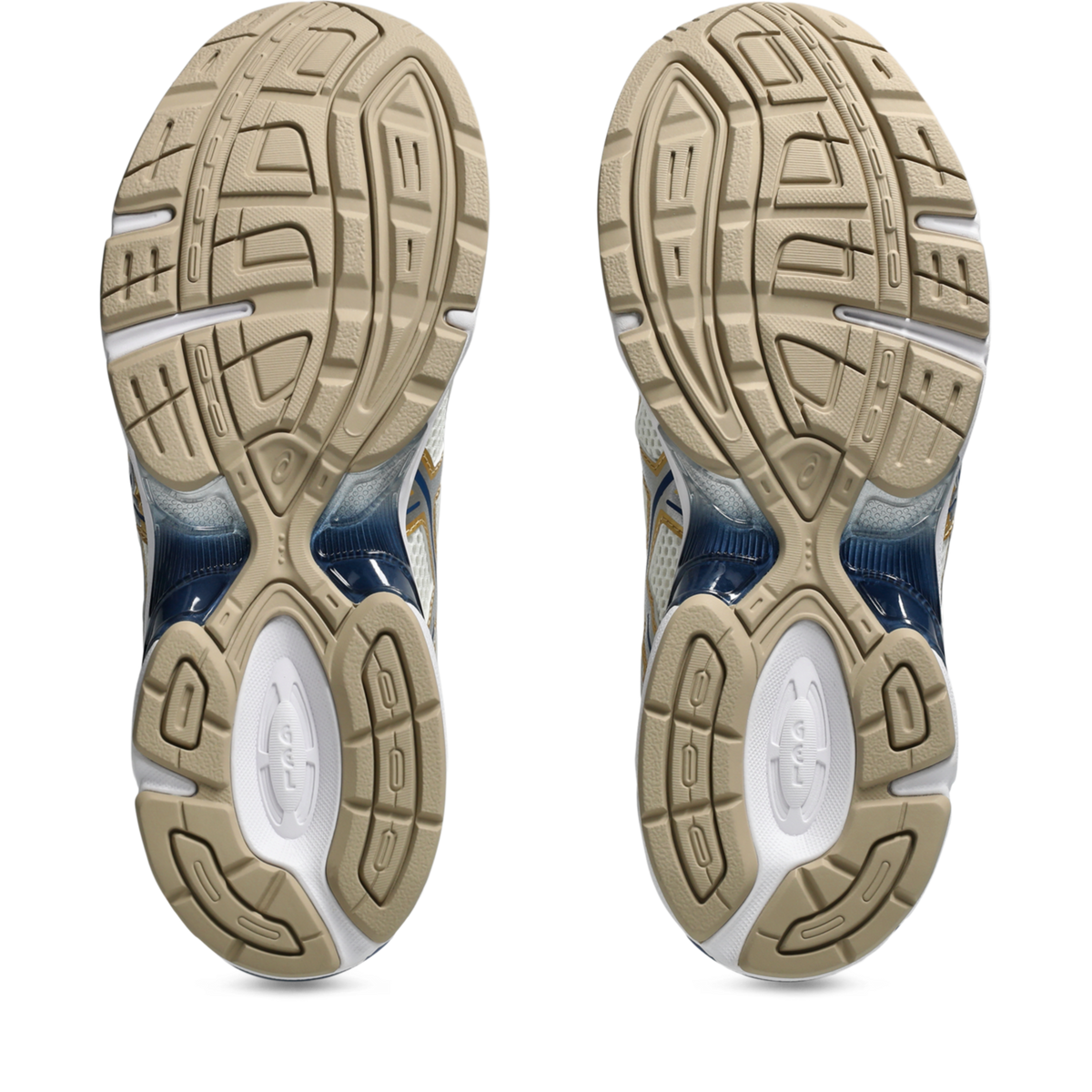ASICS Gel-1130 Cream Pure Silver Gold Blue