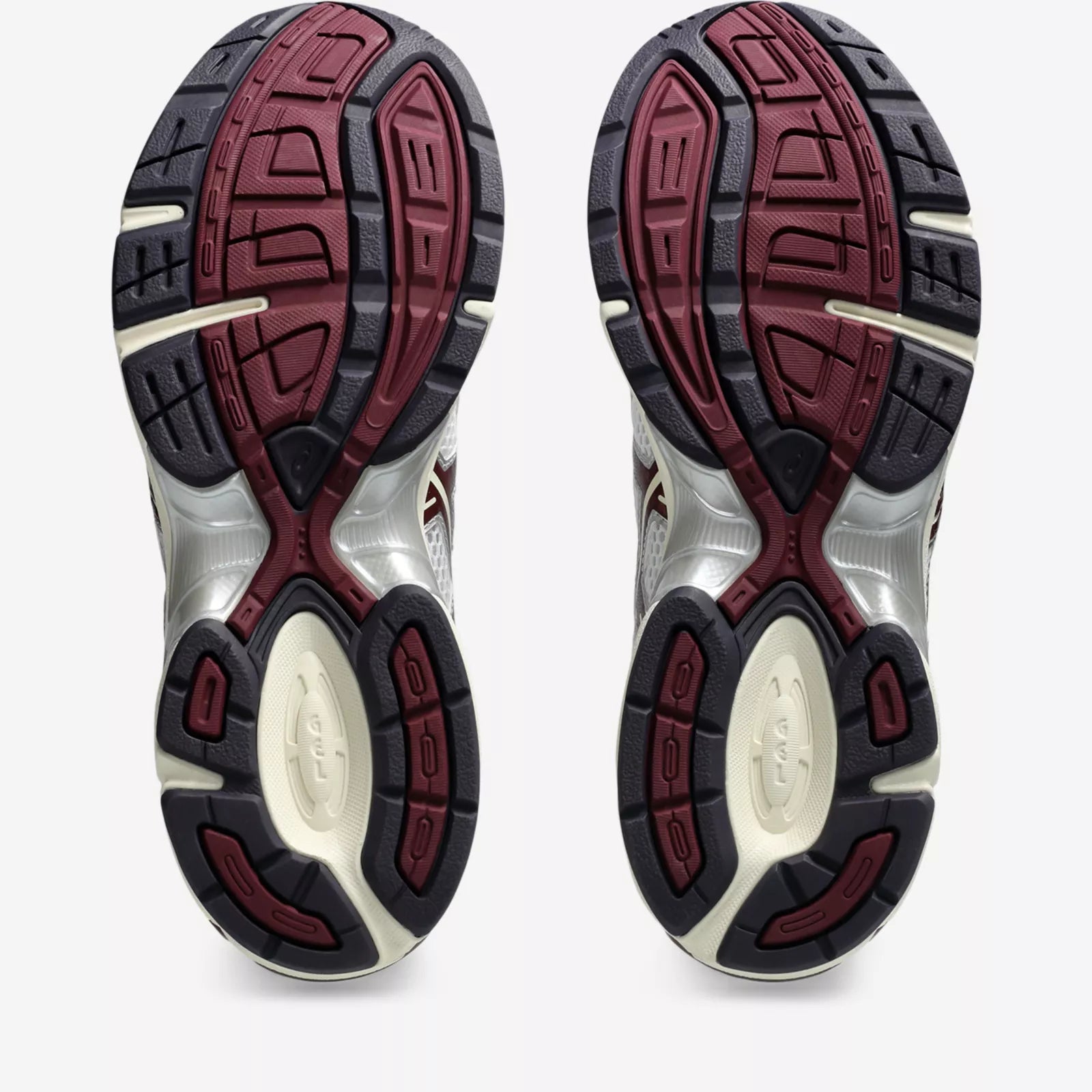 ASICS Gel-1130 White Maroon Banner