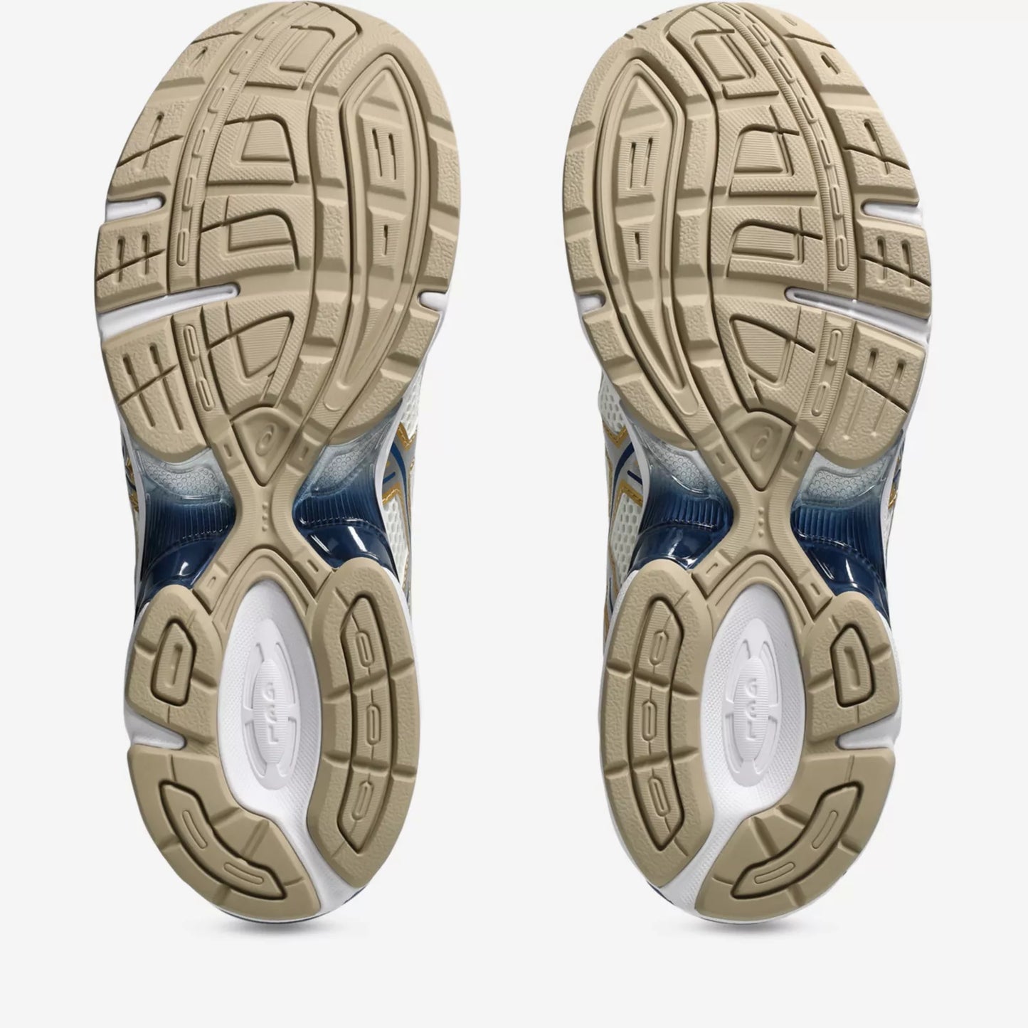ASICS Gel-1130 Cream Pure Silver Gold Blue