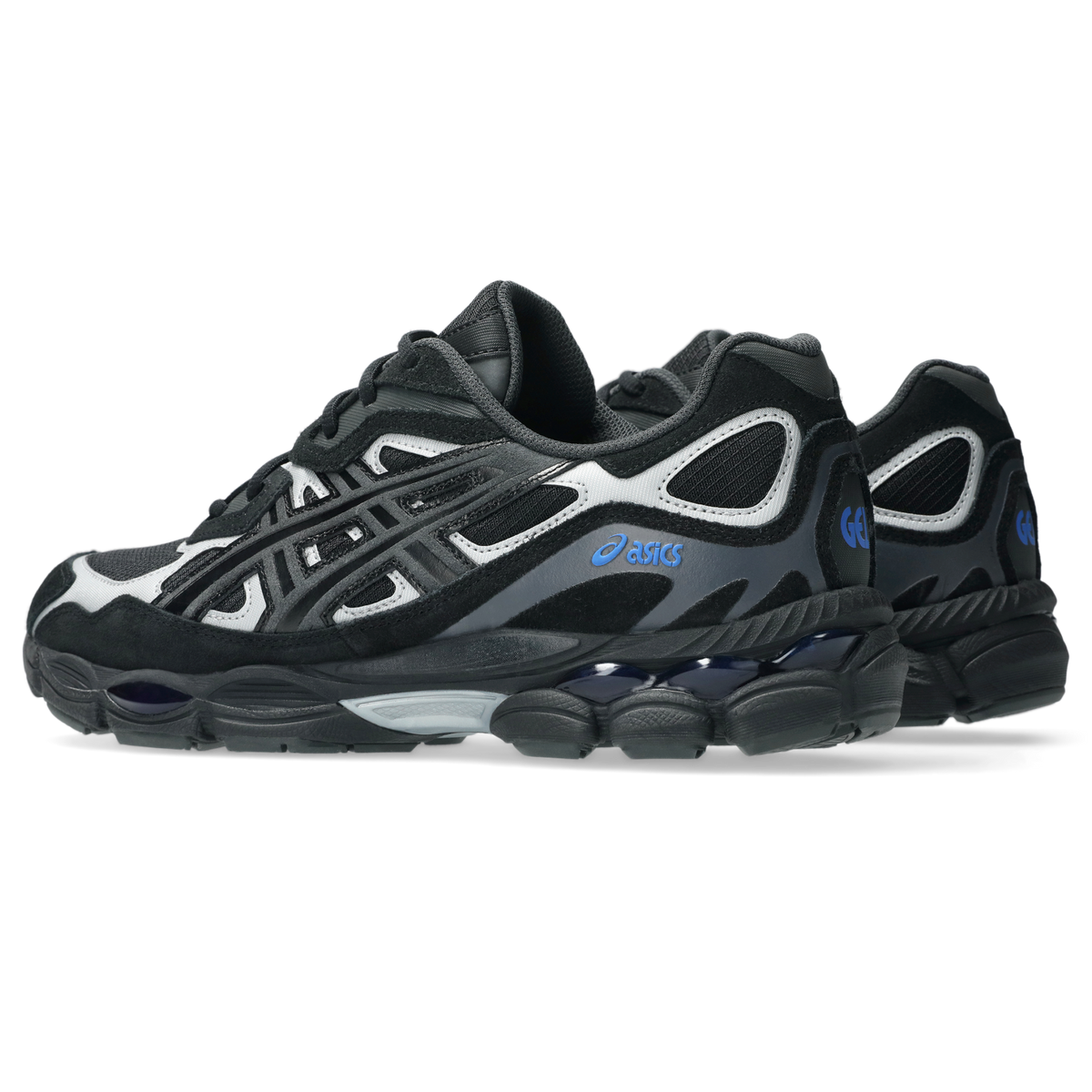ASICS Gel-NYC Black Graphite Grey Blue