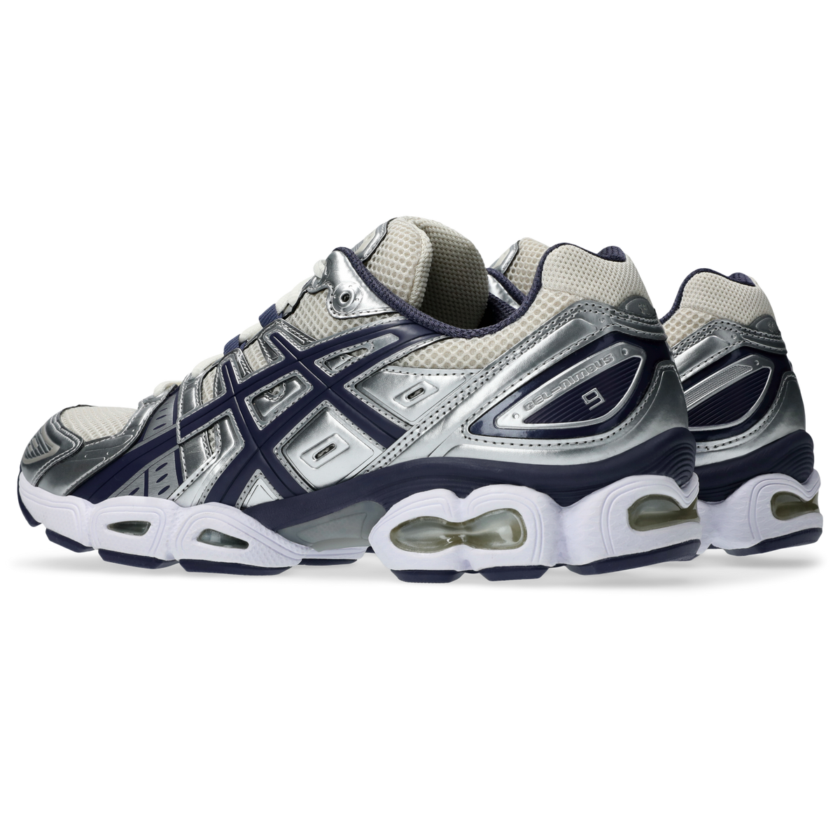 ASICS Gel-Nimbus 9 Oatmeal Indigo Fog