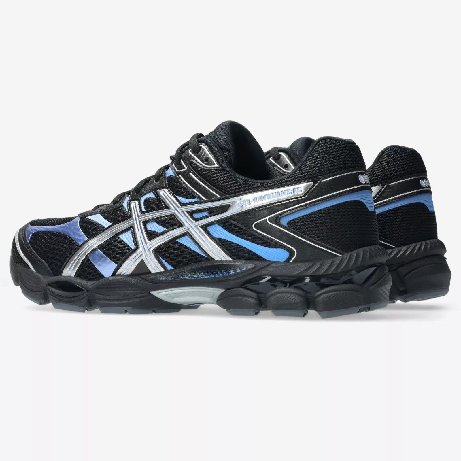 ASICS Gel-Cumulus 16 Black Pure Silver Blue