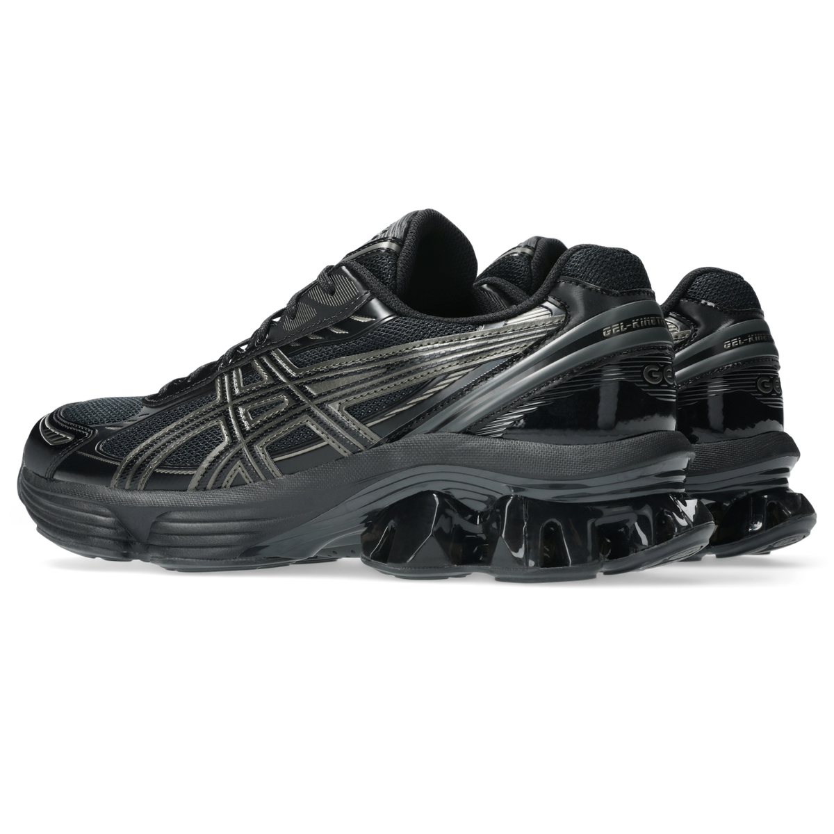 ASICS Gel-Kinetic Fluent Black Graphite Grey