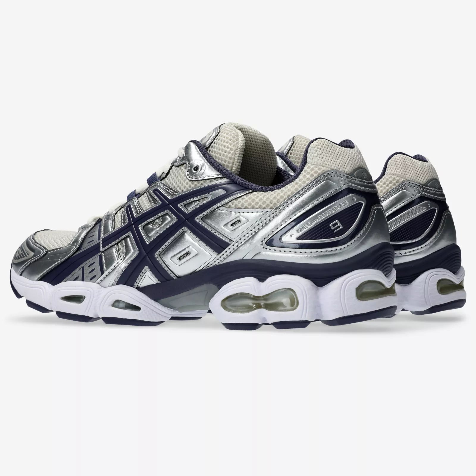 ASICS Gel-Nimbus 9 Oatmeal Indigo Fog