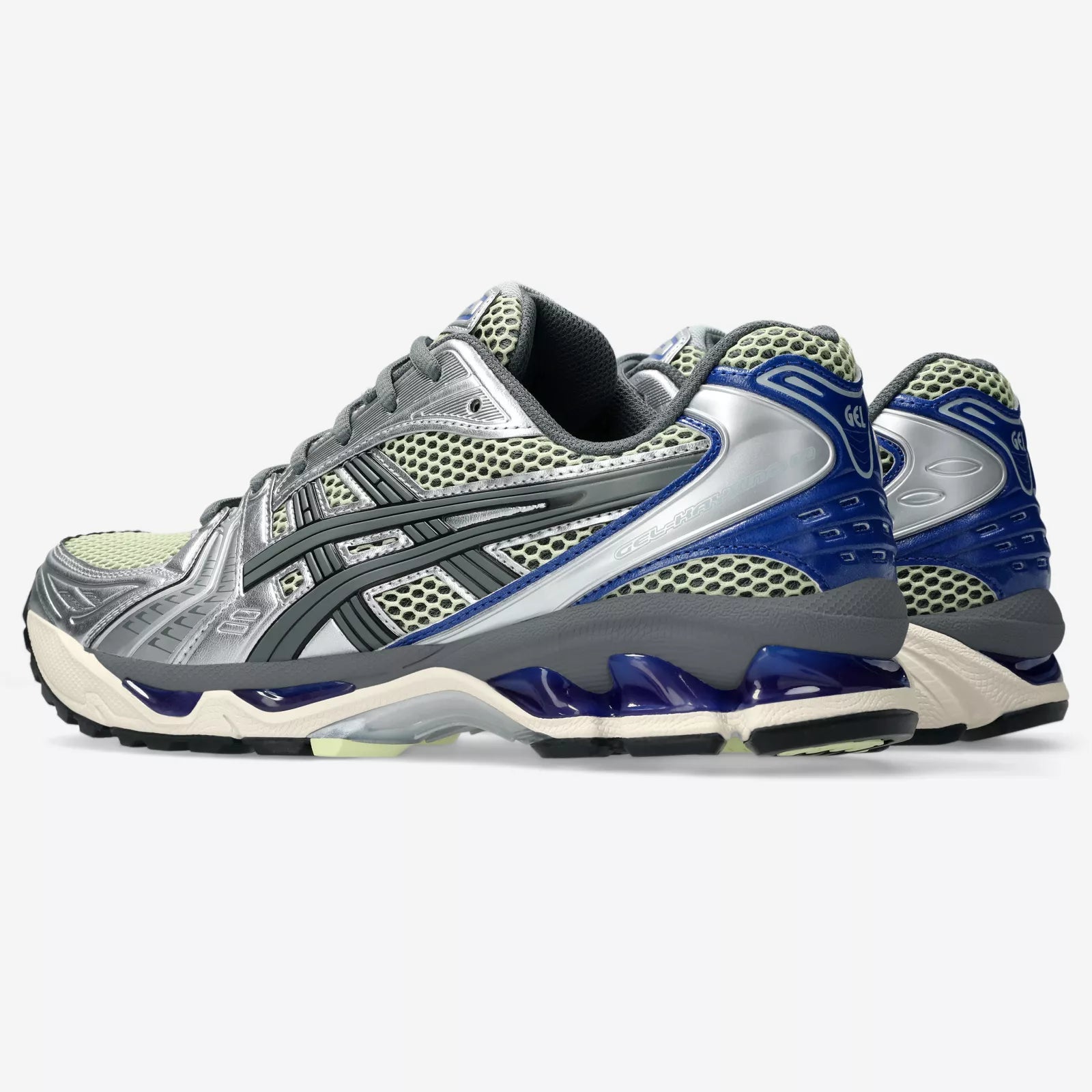 ASICS Gel-Kayano 14 Soft Yellow Asics Blue