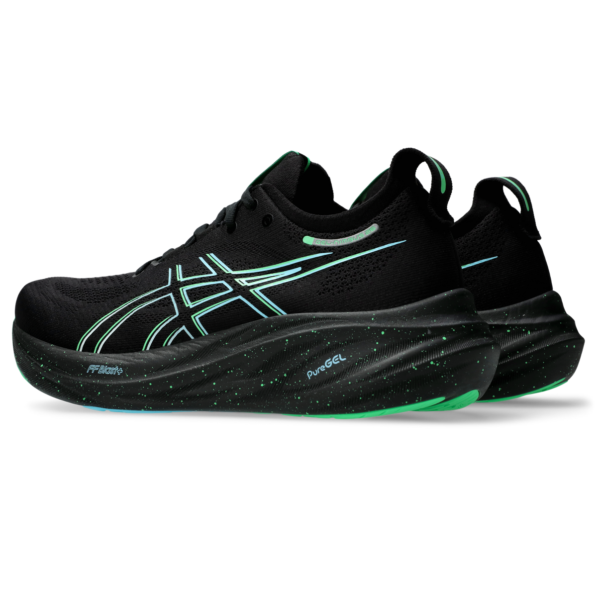 ASICS Gel-Nimbus 26 Black Soothing Sea