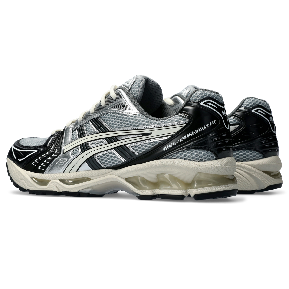 ASICS Gel-Kayano 14 Black Glacier Grey Silver