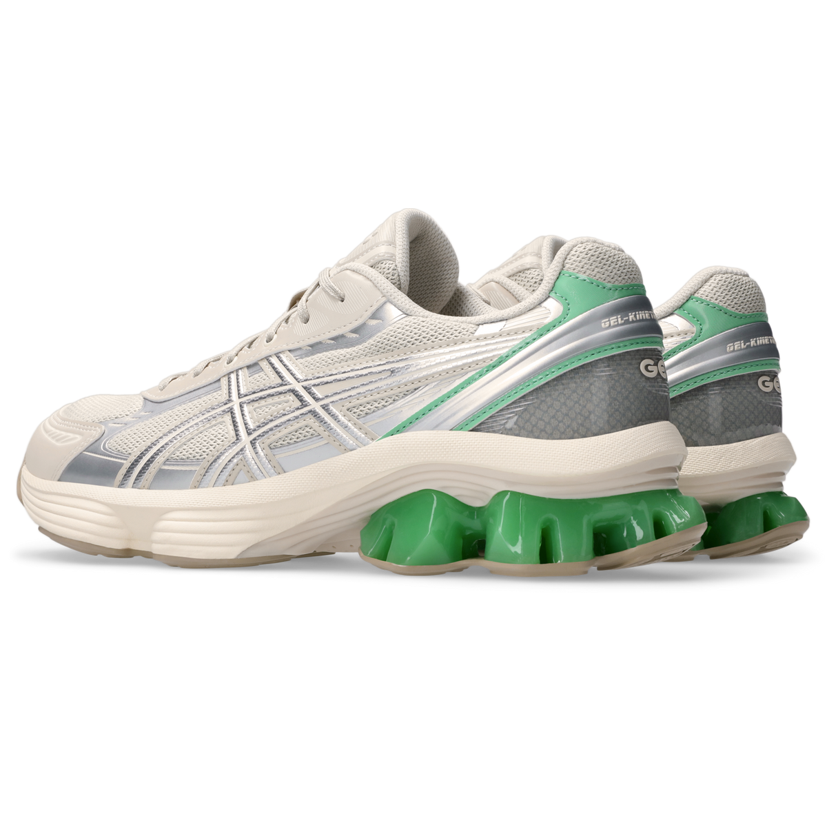 ASICS Gel-Kinetic Fluent Smoke Grey Pure Silver