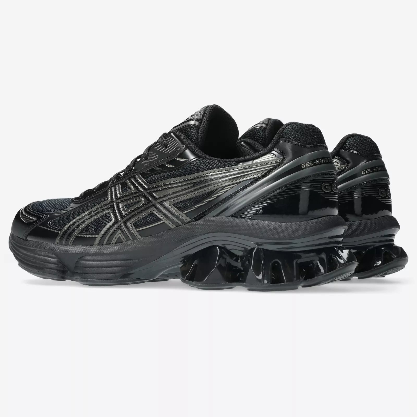 ASICS Gel-Kinetic Fluent Black Graphite Grey