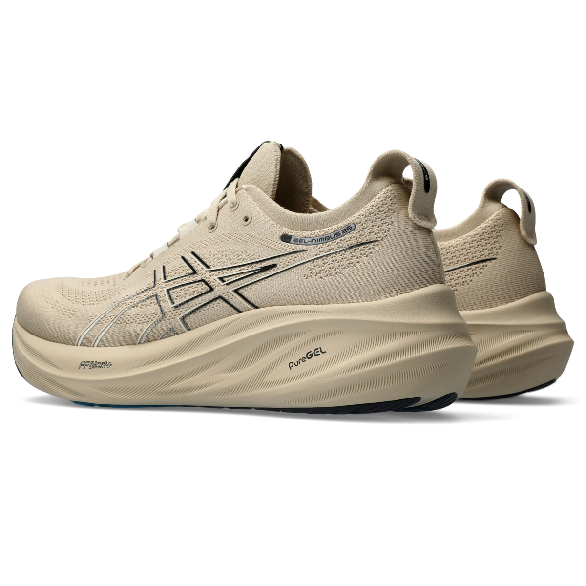 ASICS Gel-Nimbus 26 Feather Grey Black