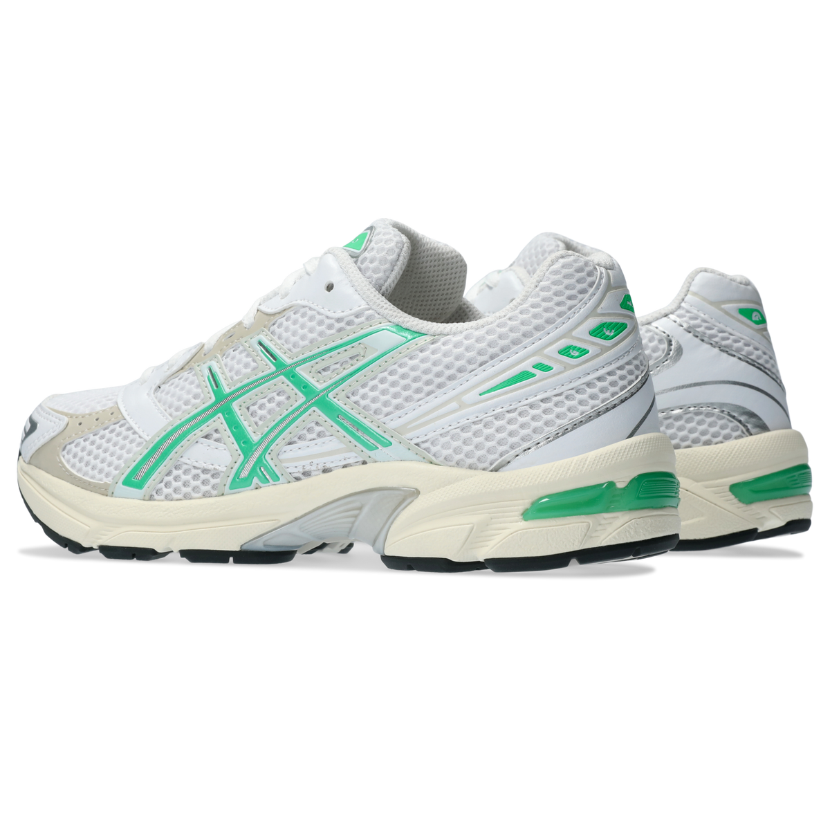 ASICS Gel-1130 White Malachite Green Off White Midsole (Women's)