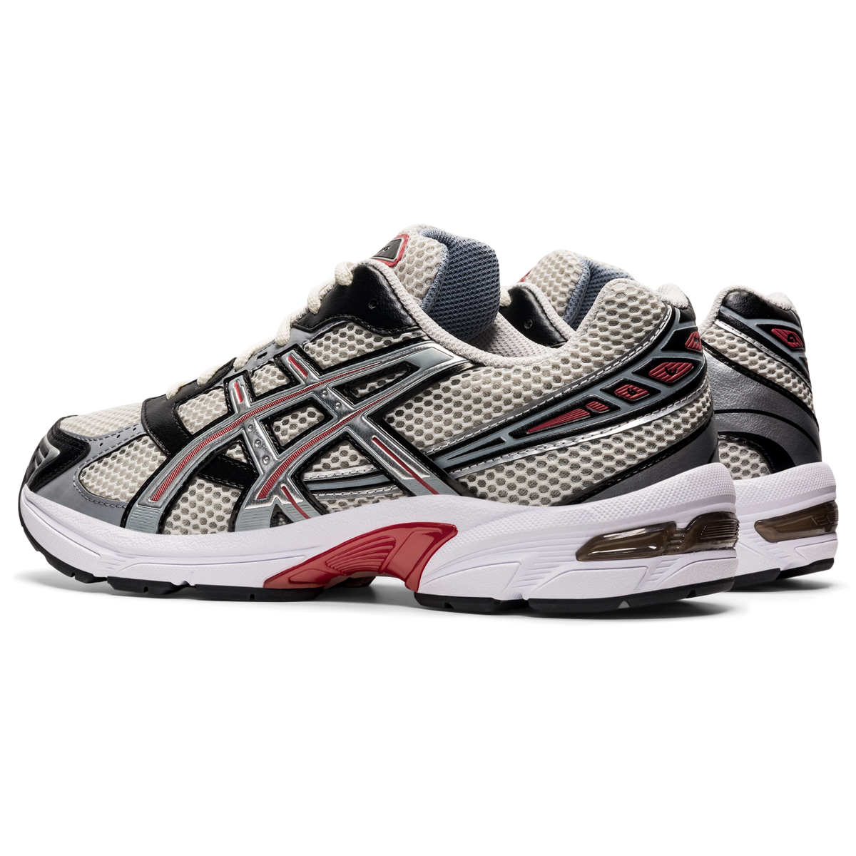ASICS Gel-1130 Smoke Grey Pure Silver Red