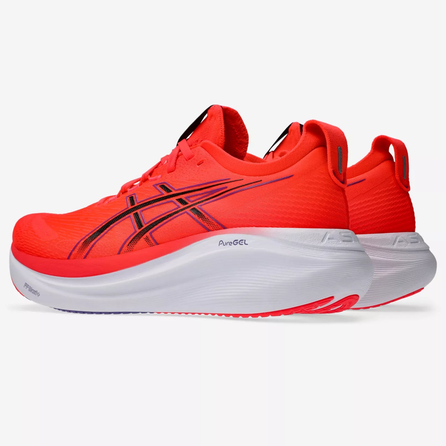 ASICS Gel-Nimbus 27 Flash Red Black