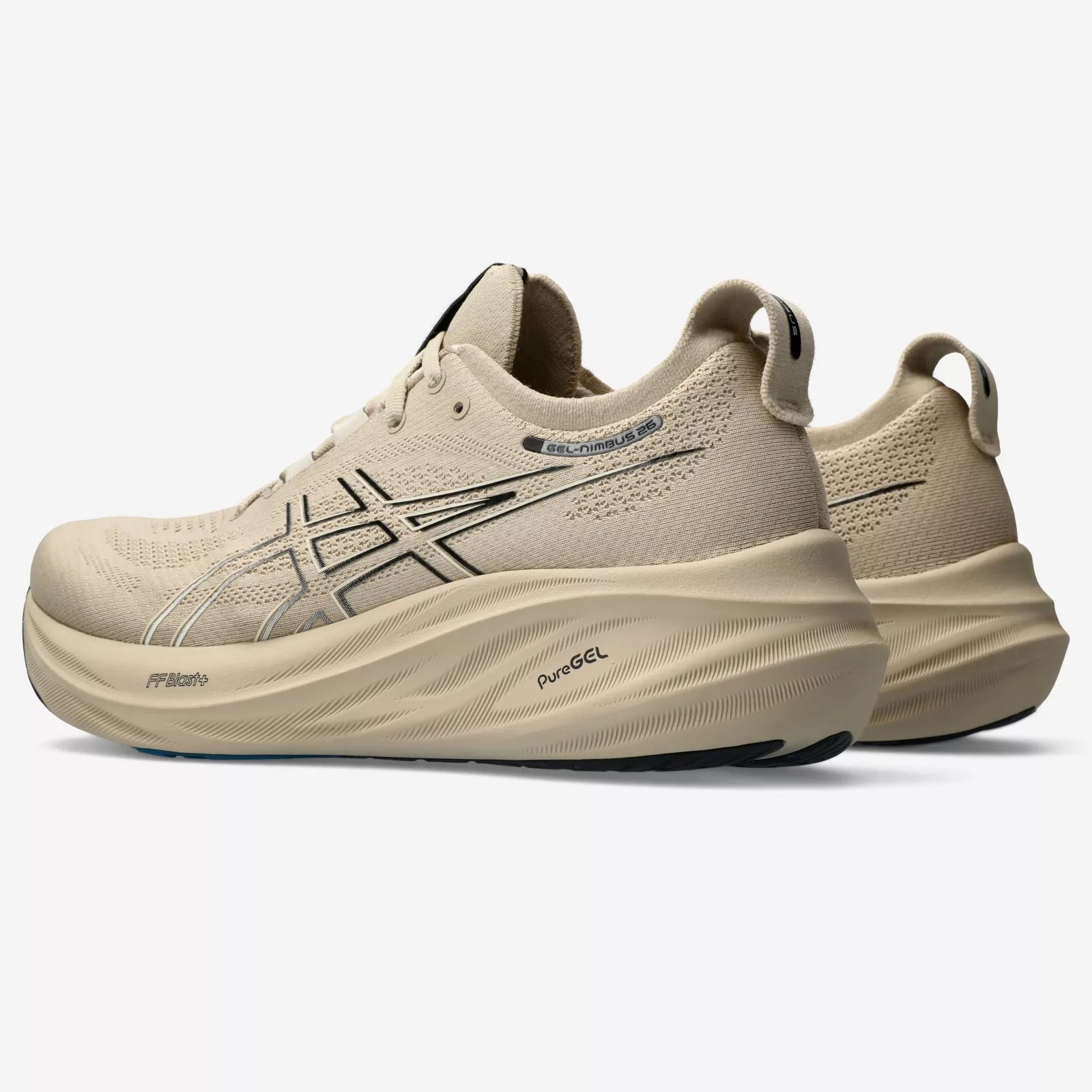 ASICS Gel-Nimbus 26 Feather Grey Black