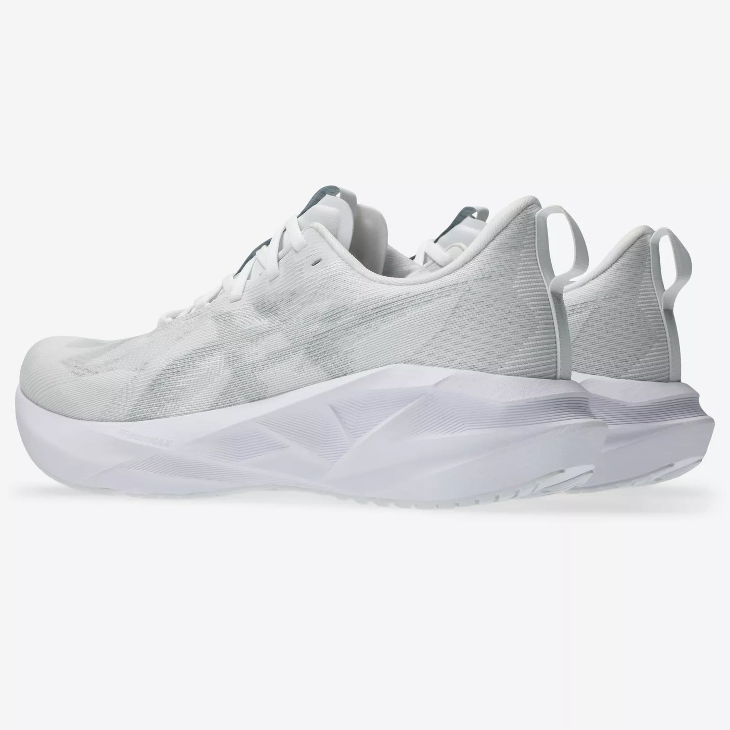 ASICS Novablast 5 White Piedmont Grey