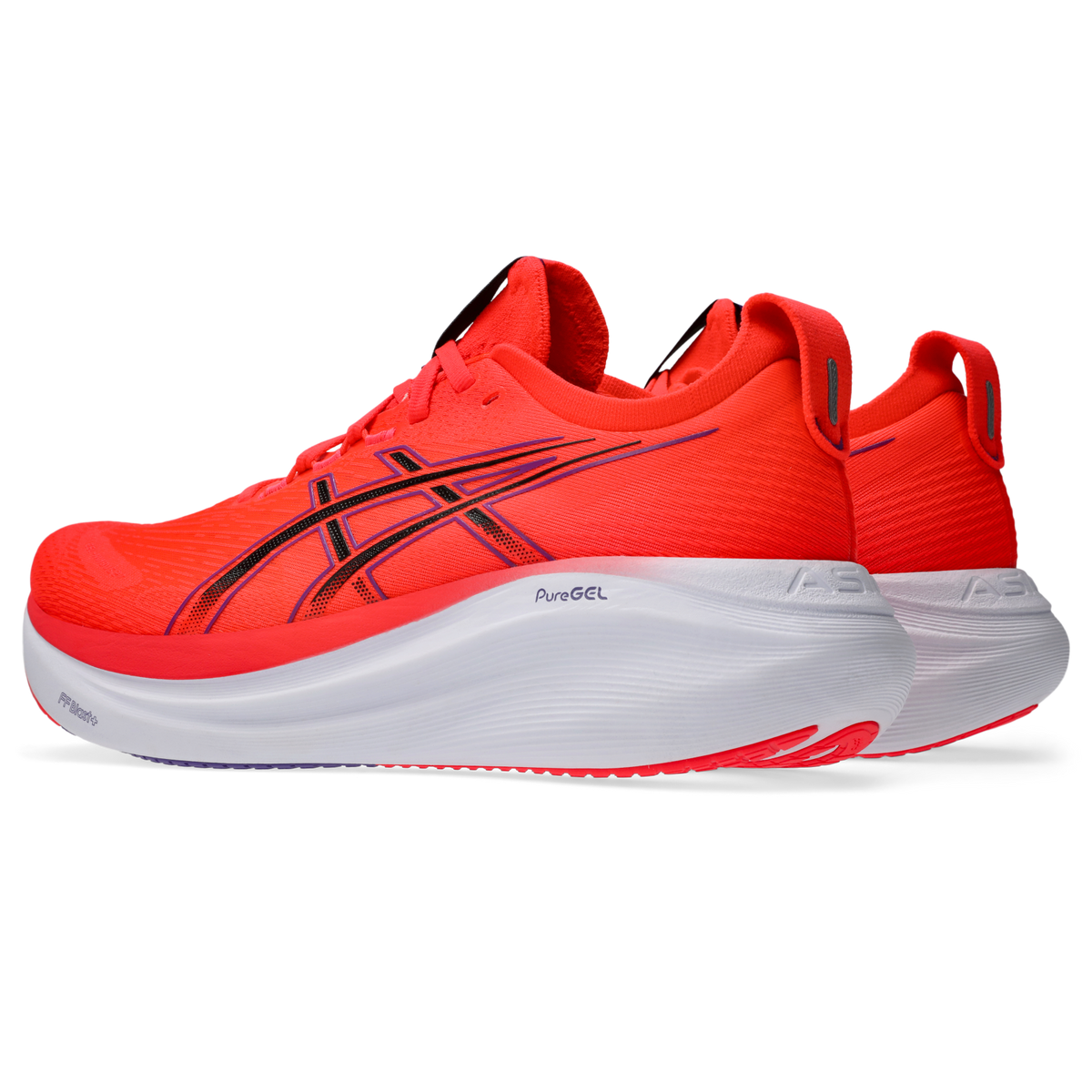 ASICS Gel-Nimbus 27 Flash Red Black