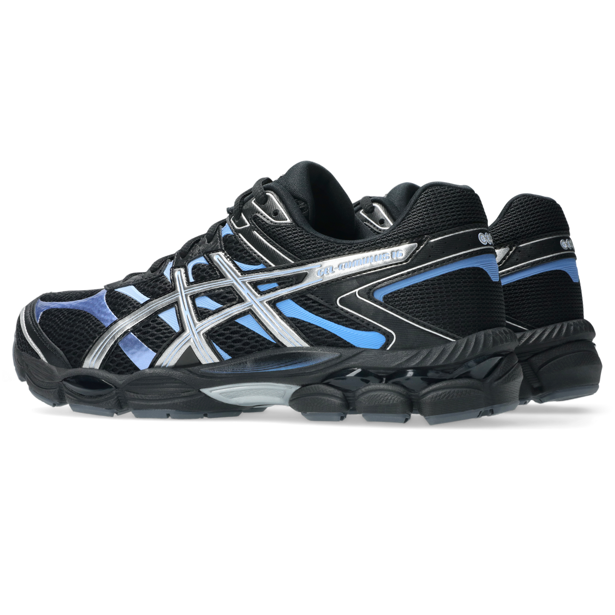 ASICS Gel-Cumulus 16 Black Pure Silver Blue