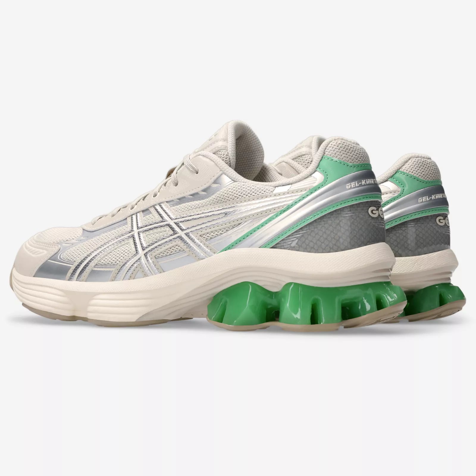 ASICS Gel-Kinetic Fluent Smoke Grey Pure Silver