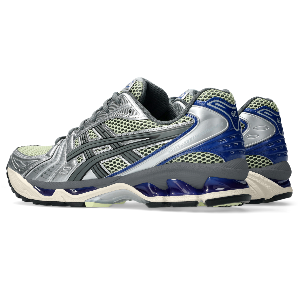 ASICS Gel-Kayano 14 Soft Yellow Asics Blue