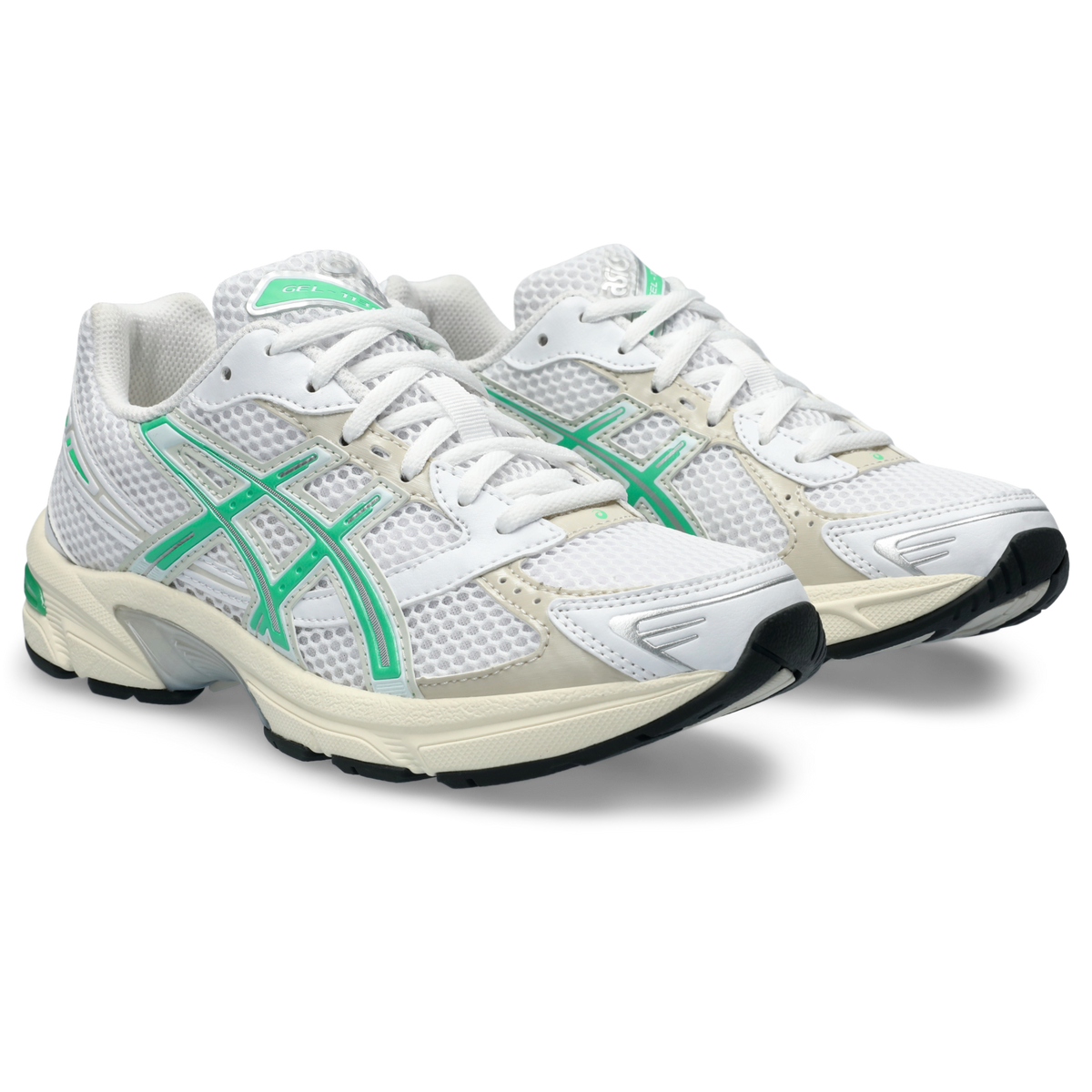 ASICS Gel-1130 White Malachite Green Off White Midsole (Women's)