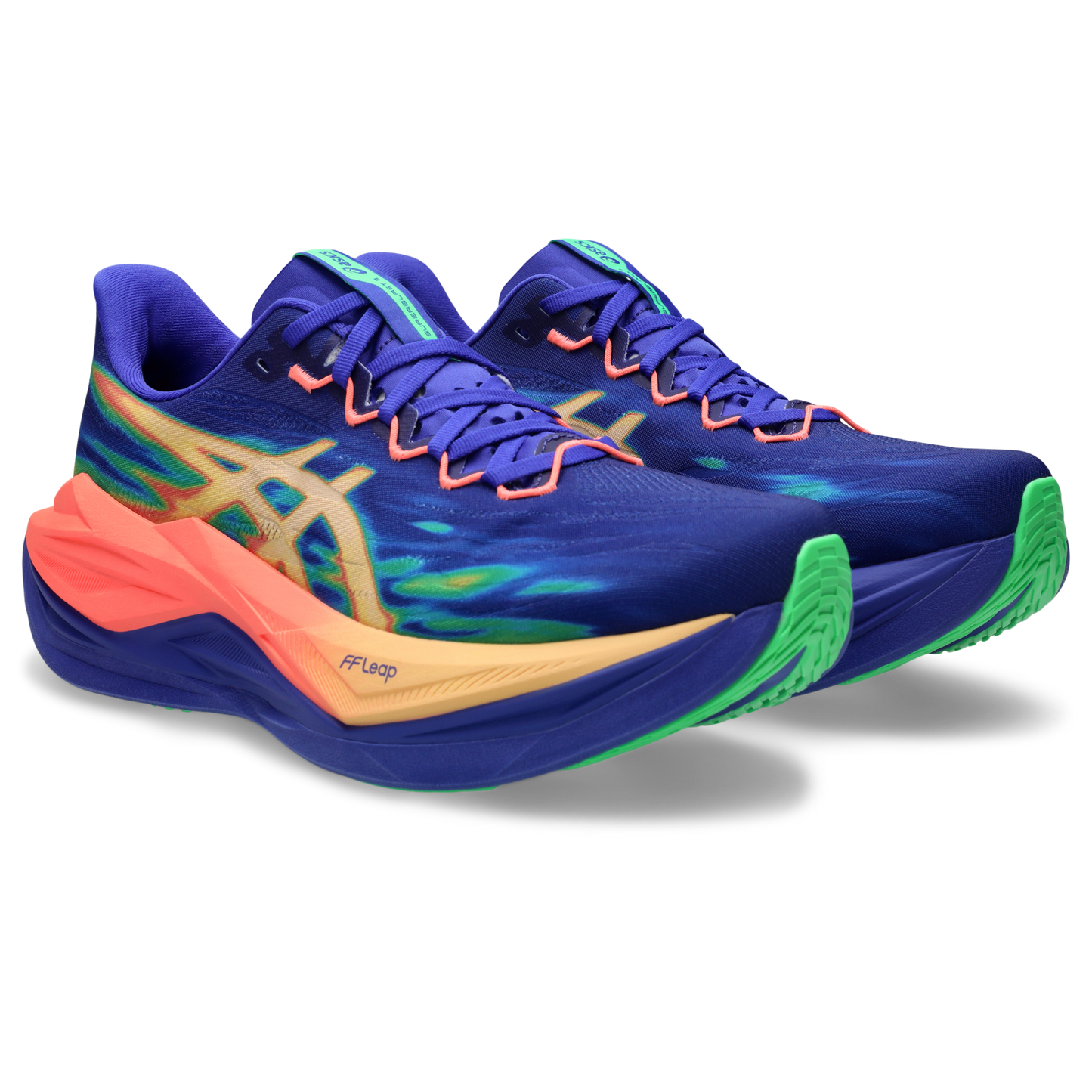 ASICS Superblast 3 Cobalt Burst Light Orange
