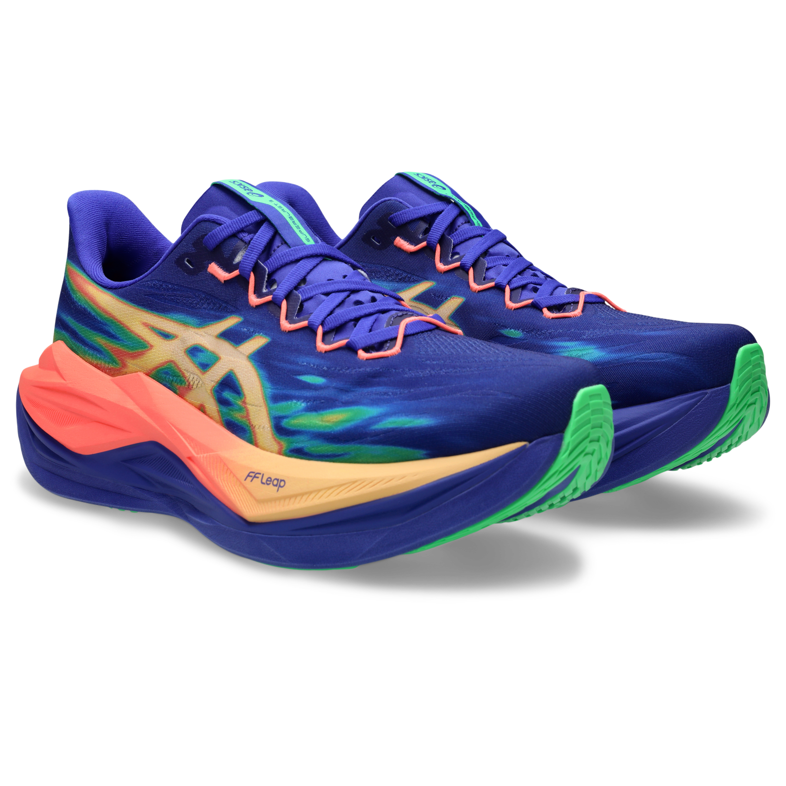 ASICS Superblast 3 Cobalt Burst Light Orange