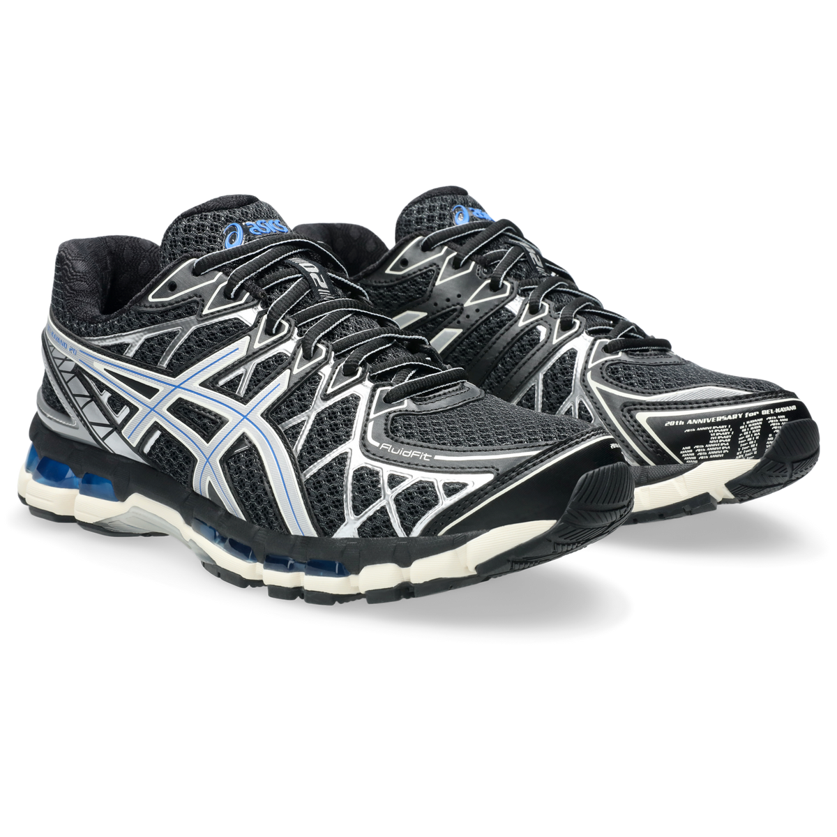 ASICS Gel-Kayano 20 Black Pure Silver
