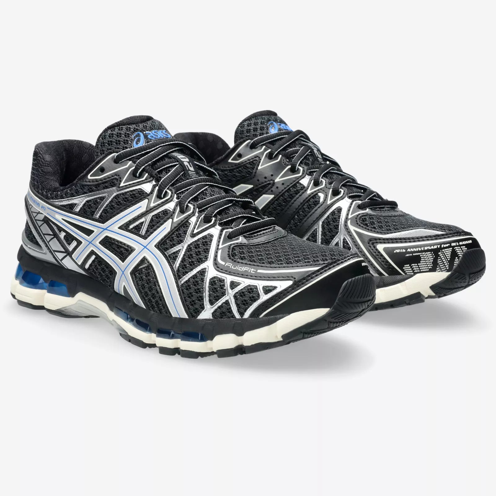 ASICS Gel-Kayano 20 Black Pure Silver