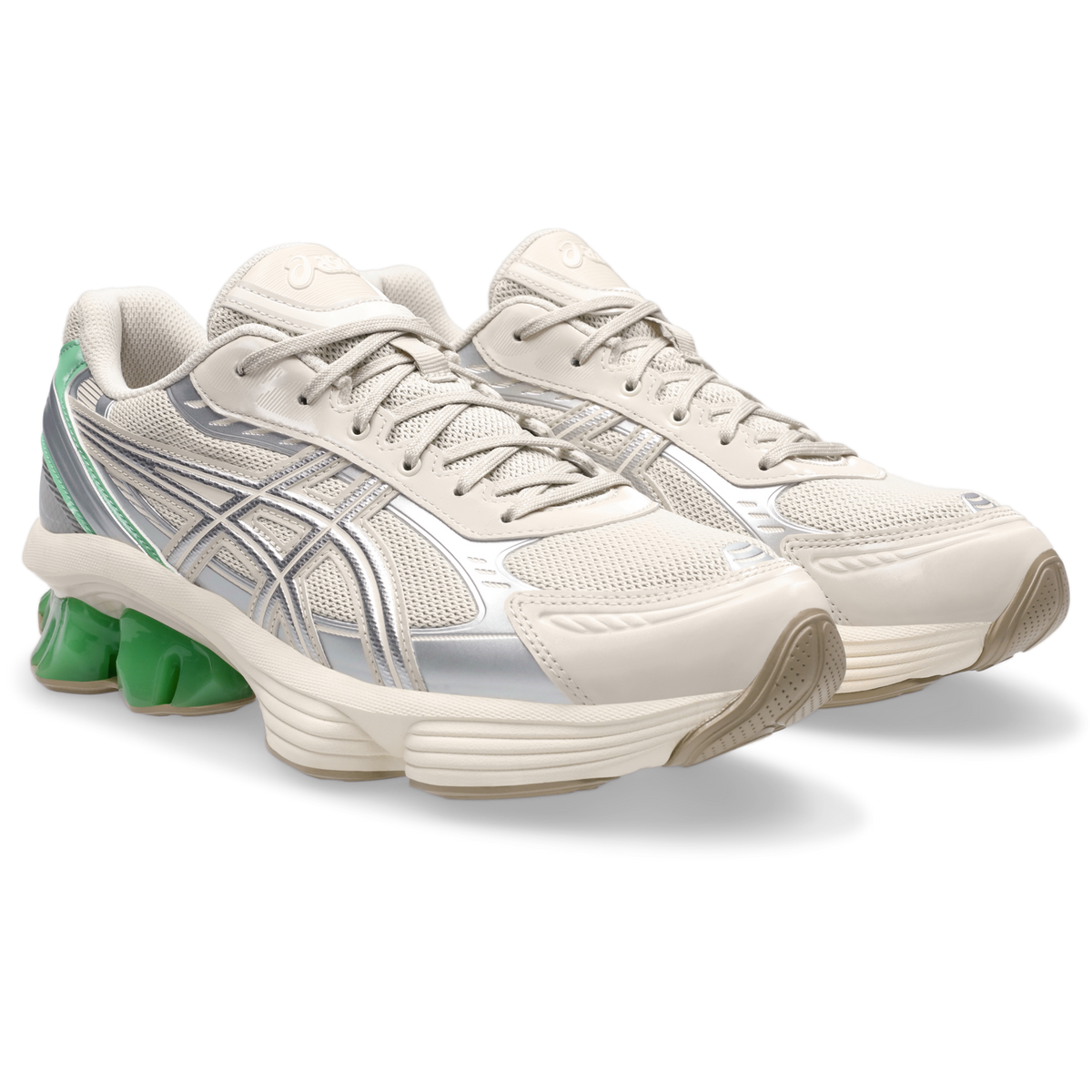 ASICS Gel-Kinetic Fluent Smoke Grey Pure Silver