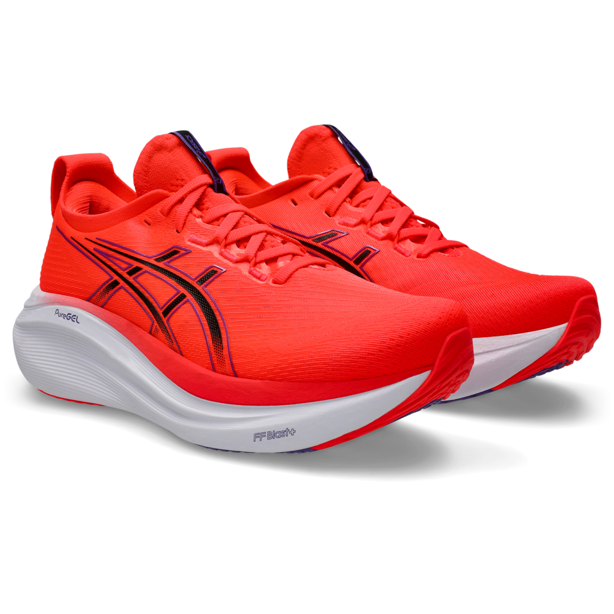 ASICS Gel-Nimbus 27 Flash Red Black