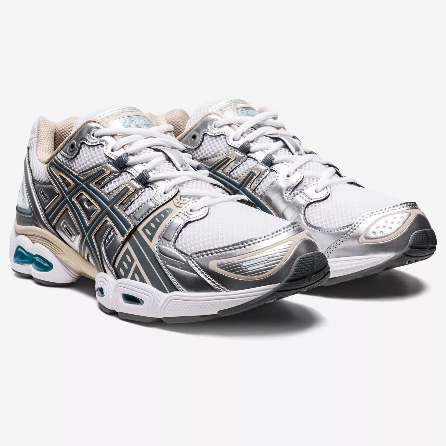 ASICS Gel-Nimbus 9 White Steel Grey