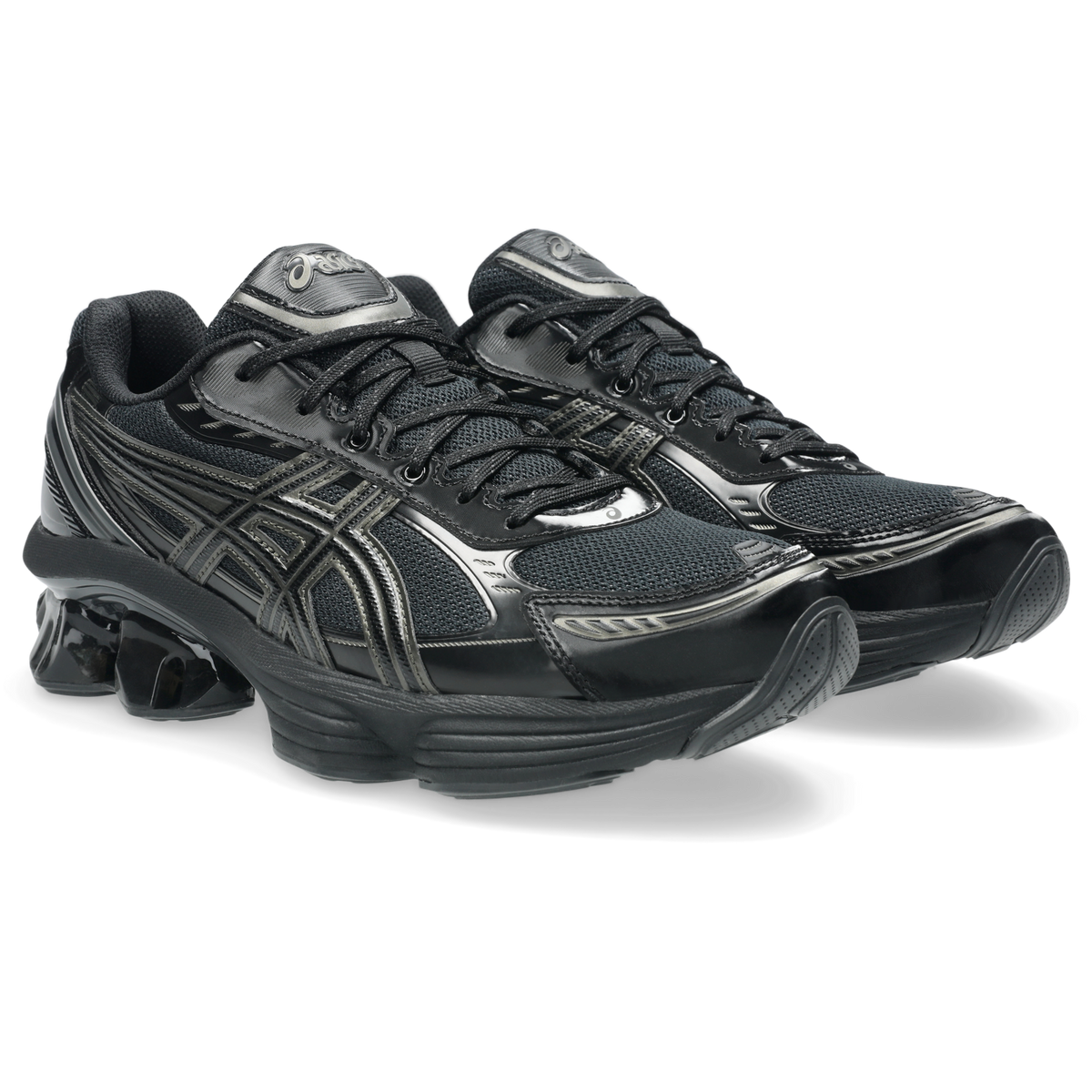 ASICS Gel-Kinetic Fluent Black Graphite Grey