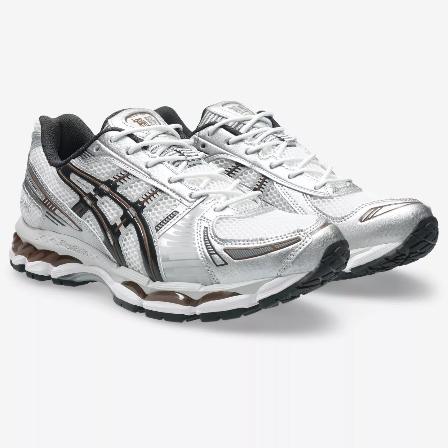 ASICS Gel-Kayano 12.1 White Graphite Grey Brown
