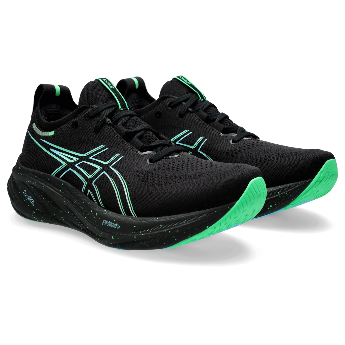 ASICS Gel-Nimbus 26 Black Soothing Sea