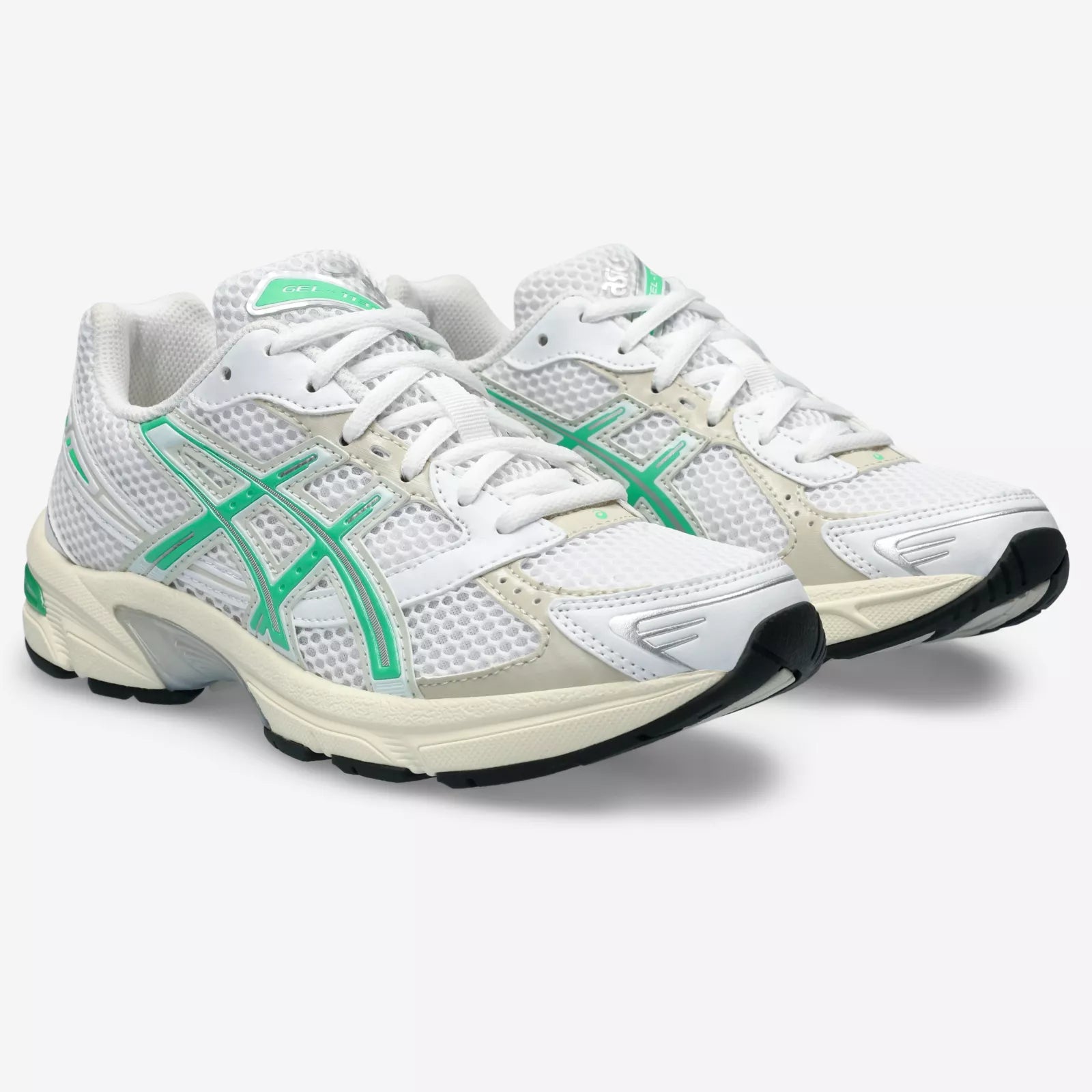 ASICS Gel-1130 White Malachite Green Off White Midsole (Women's)