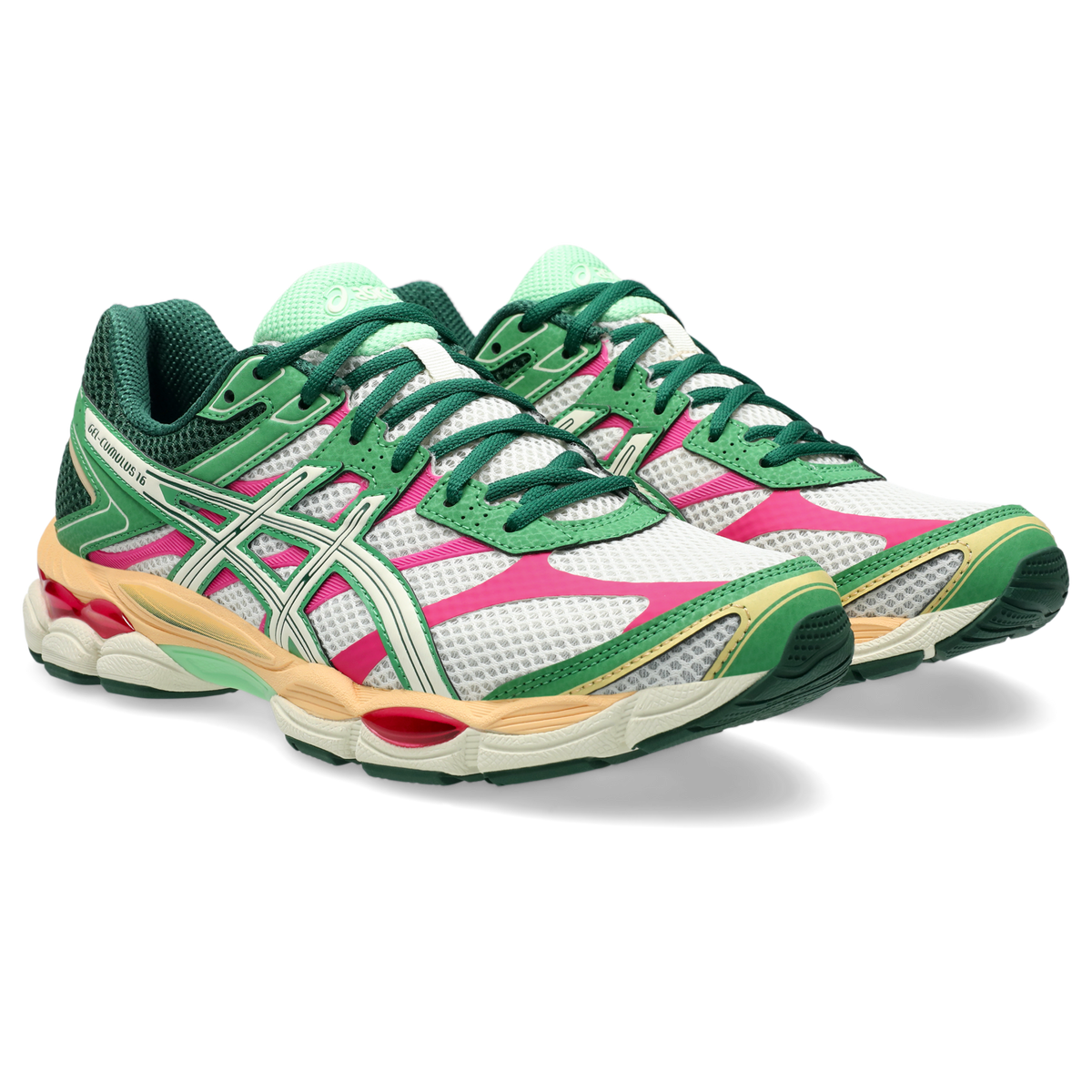 ASICS Gel-Cumulus 16 Green Cream Ivory