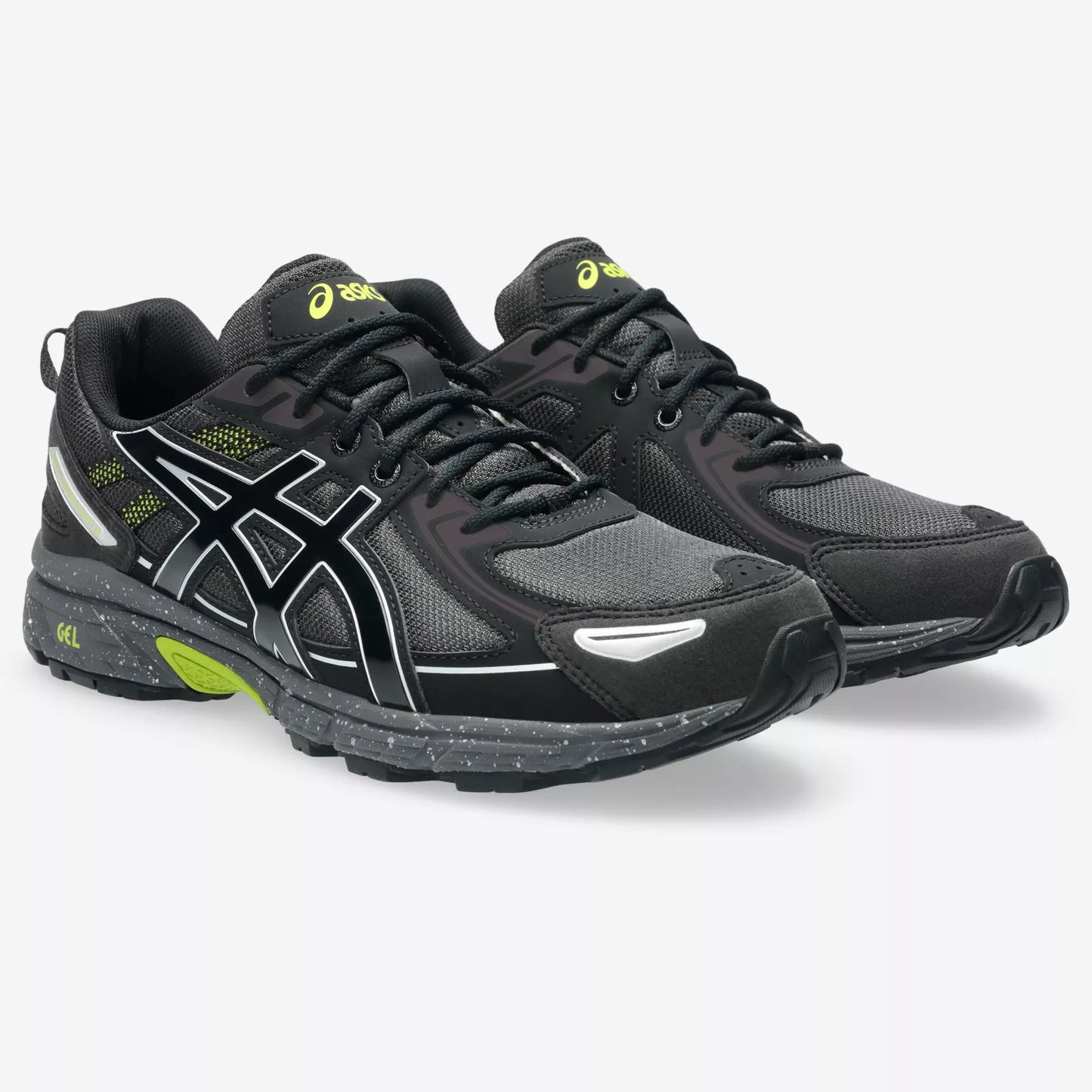 ASICS Gel-Venture 6 Obsidian Grey Black Lime
