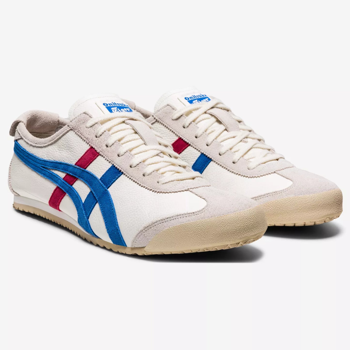 Onitsuka Tiger Mexico 66 Vintage White Directoire Blue Red