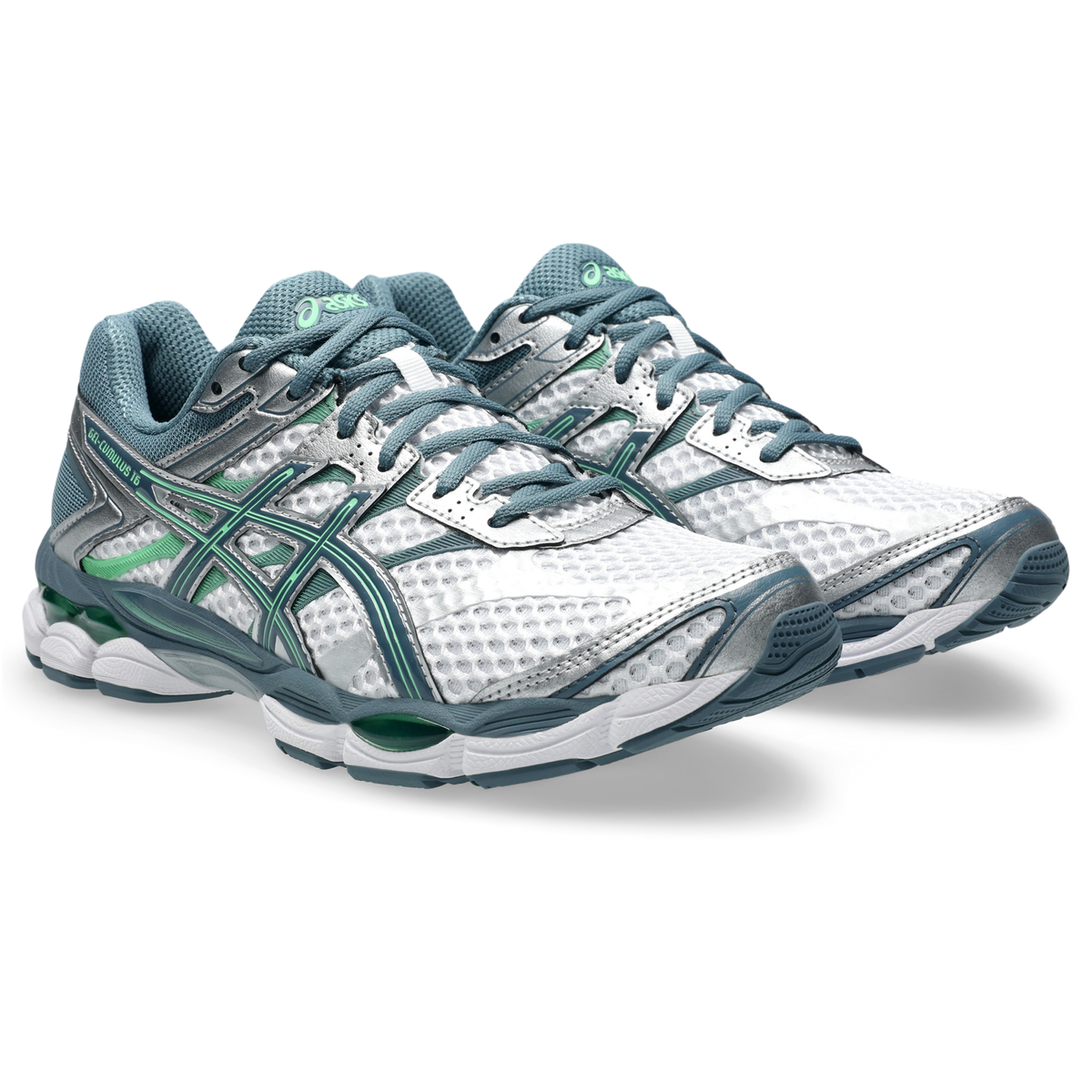 ASICS Gel-Cumulus 16 White Ironclad