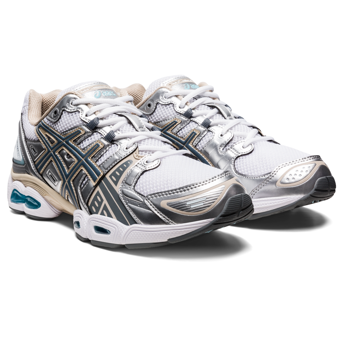 ASICS Gel-Nimbus 9 White Steel Grey