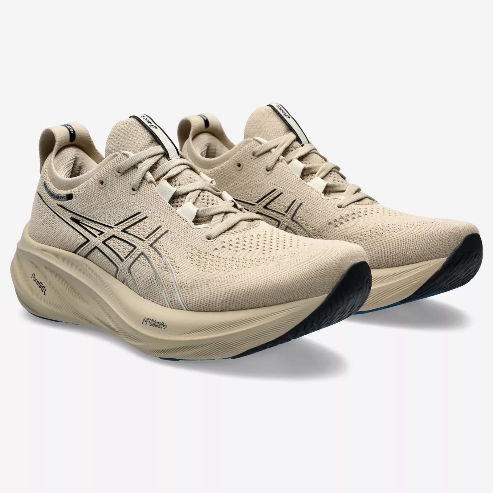ASICS Gel-Nimbus 26 Feather Grey Black