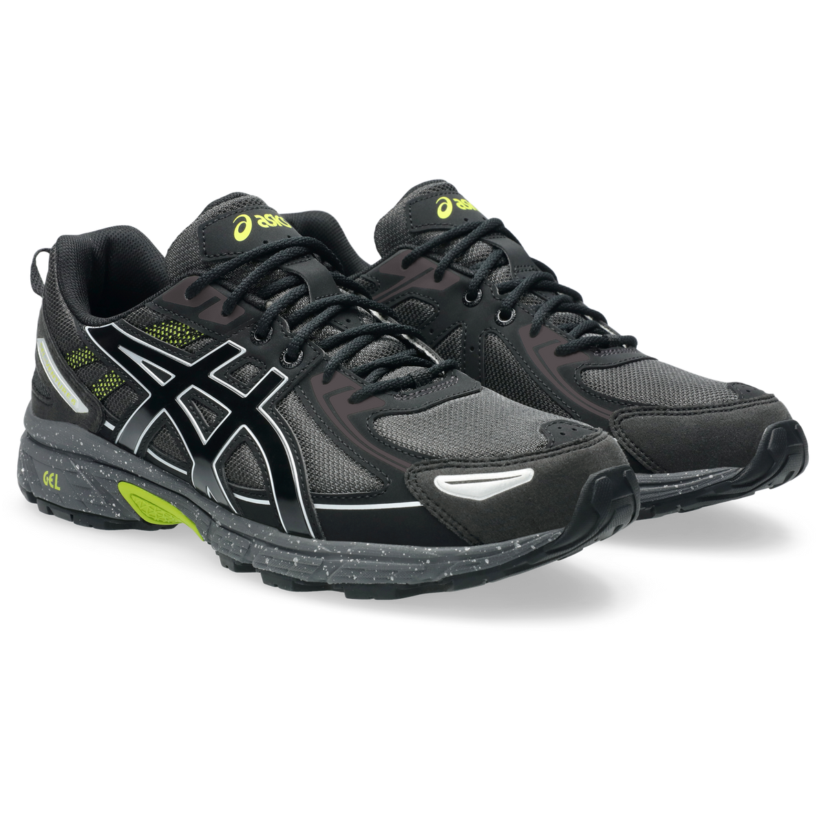 ASICS Gel-Venture 6 Obsidian Grey Black Lime