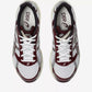 ASICS Gel-1130 White Maroon Banner