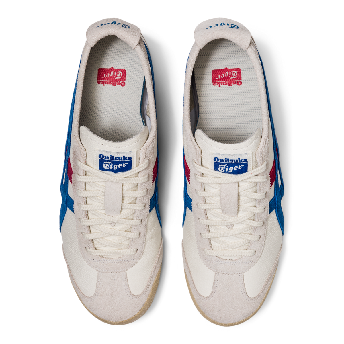 Onitsuka Tiger Mexico 66 Vintage White Directoire Blue Red